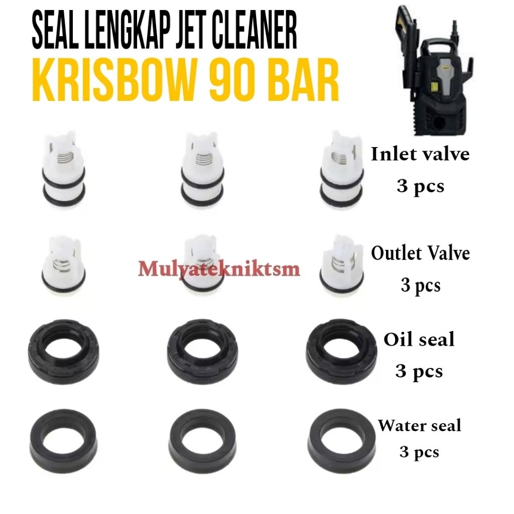 Water seal jet cleaner krisbow 90 bar oil seal jet cleaner krisbow 90 bar