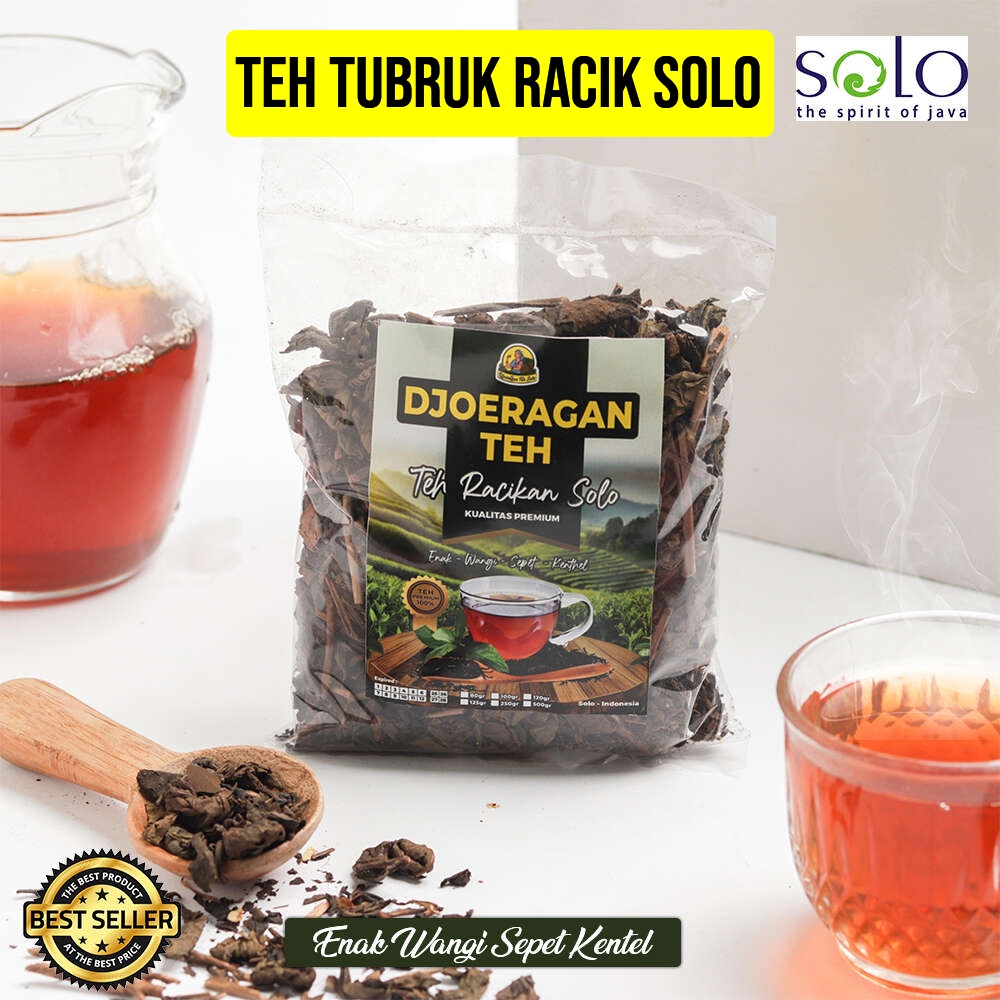 

Teh Racik Khas Solo 120gr Teh Tubruk Asli Solo Enak Wangi Sepet Kentel