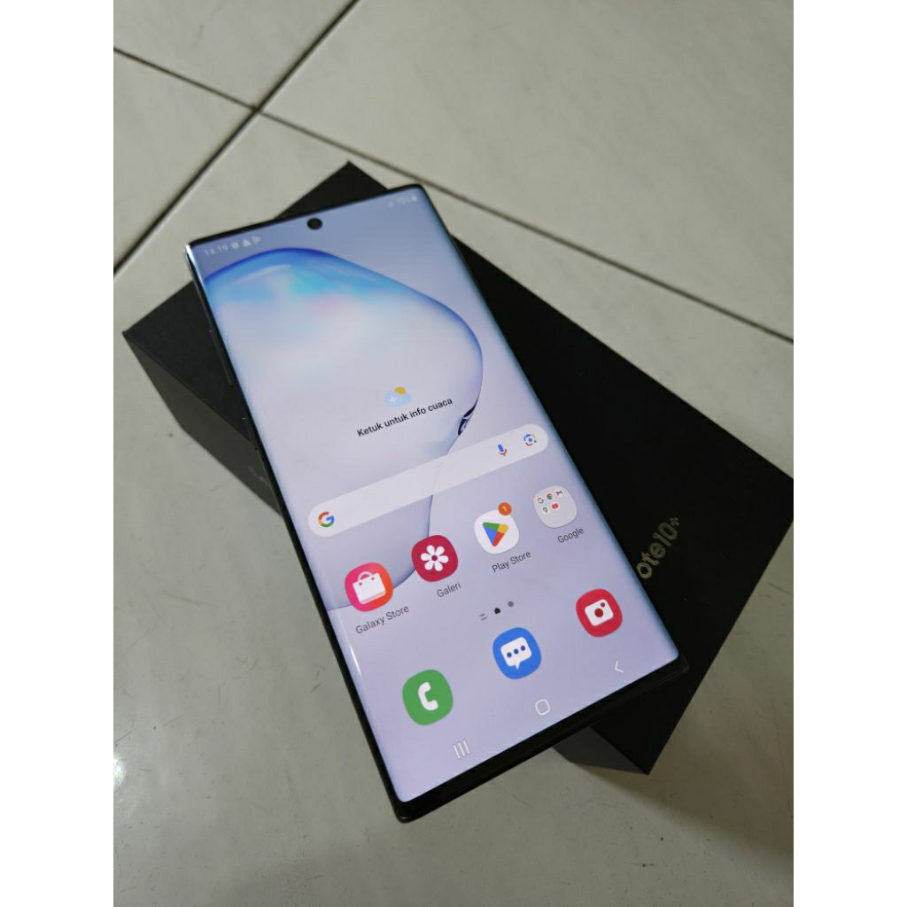 SAMSUNG GALAXY NOTE 10 PLUS RESMI SEIN