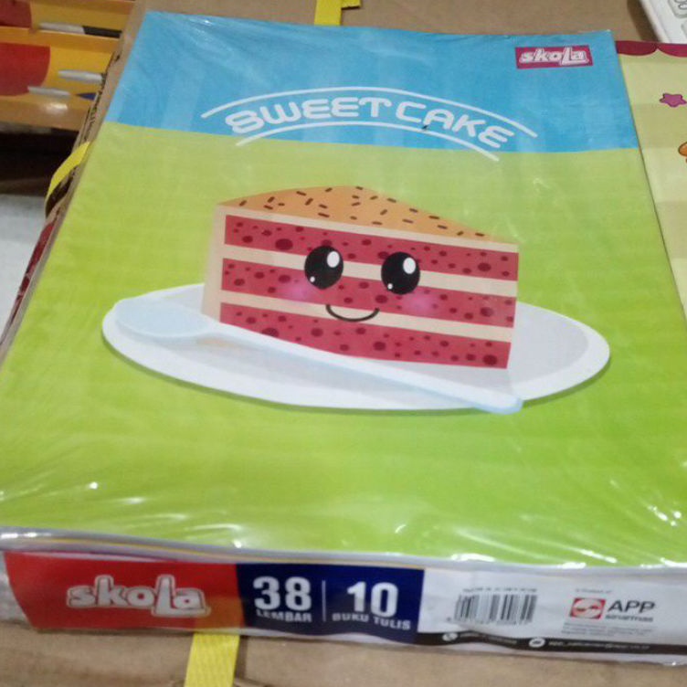 

KODE Y1A 1 pcs buku SKOLA by sidu isi 38 dan 58 1 pack