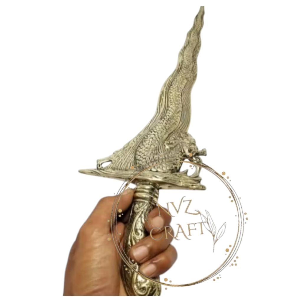 Koleksi Kerajinan Keris Kuningan Naga Nogo Sosro Besar