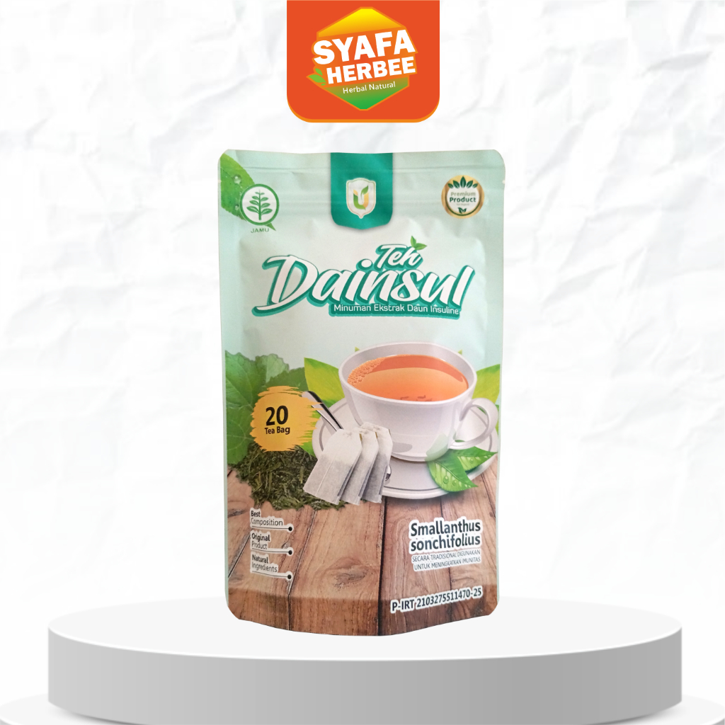 

Teh Daun Insulin DAINSUL 20 Bag Tea Usybah