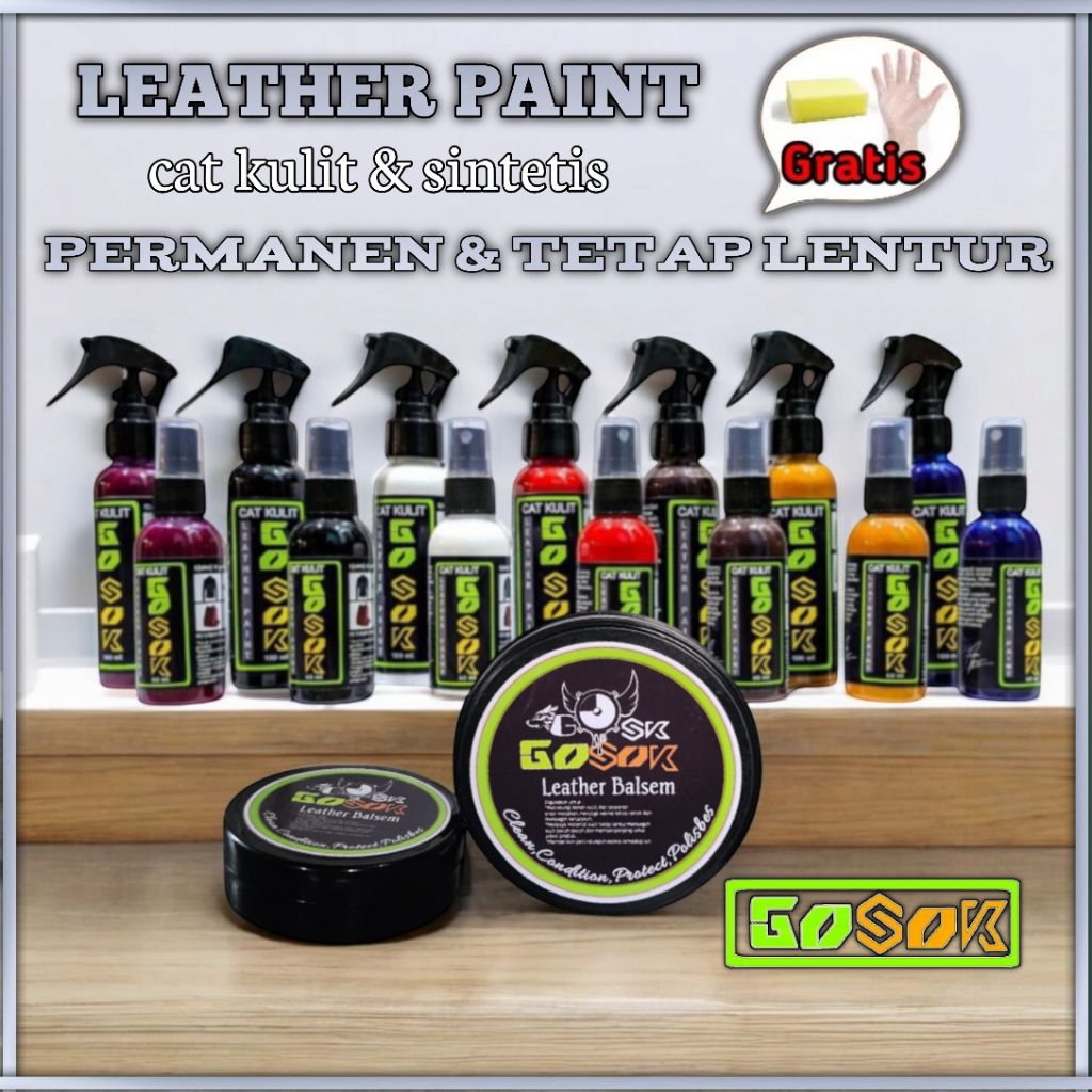 Cat Kulit Gosok Semir Jaket Kulit Cat Sepatu  Pewarna Kulit  Perawatan Tas Cat Sofa Instan Murah