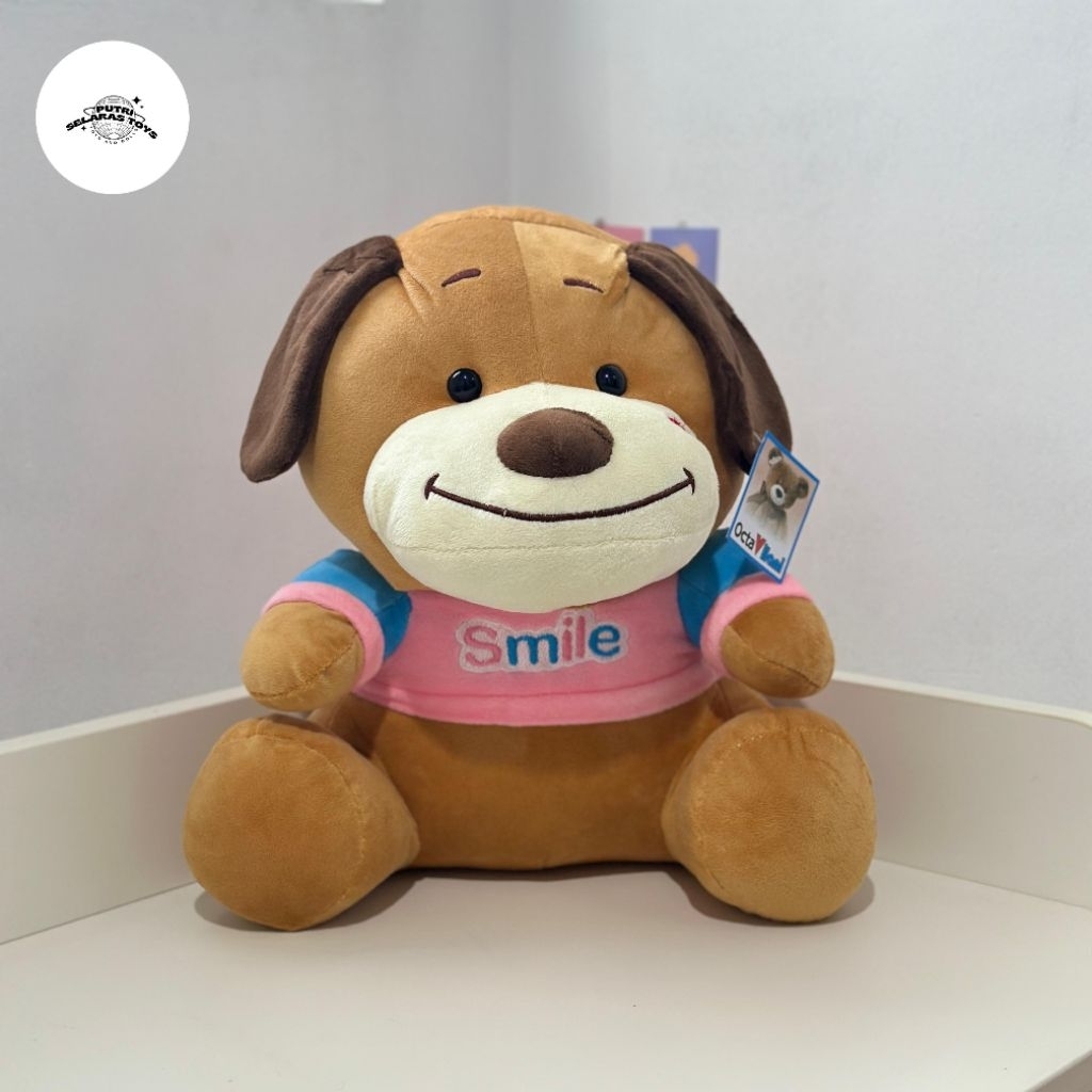 Boneka Dog Smile | Anjing - Toys Doll Mainan Anak Hadiah Kado Hewan Binatang