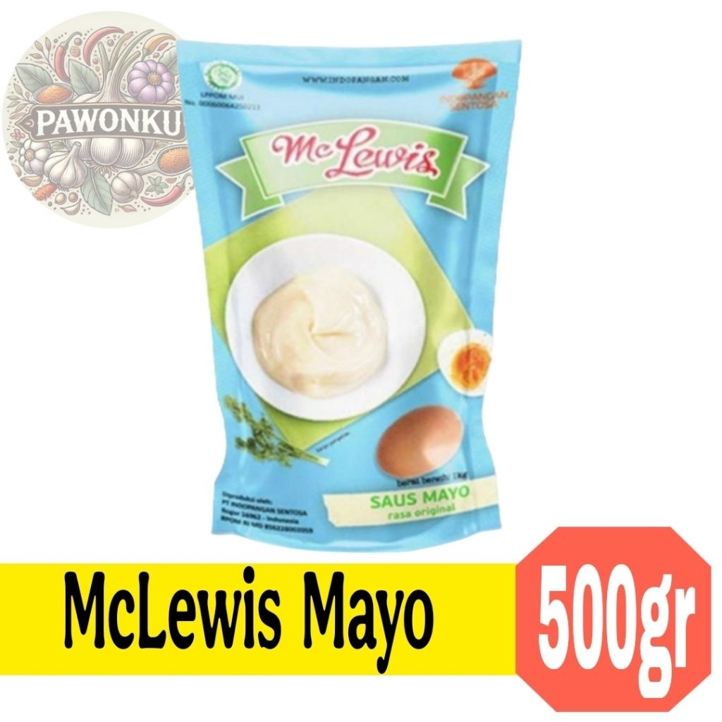 

McLewis Saos Mayo Mayonaise Pouch 500gr