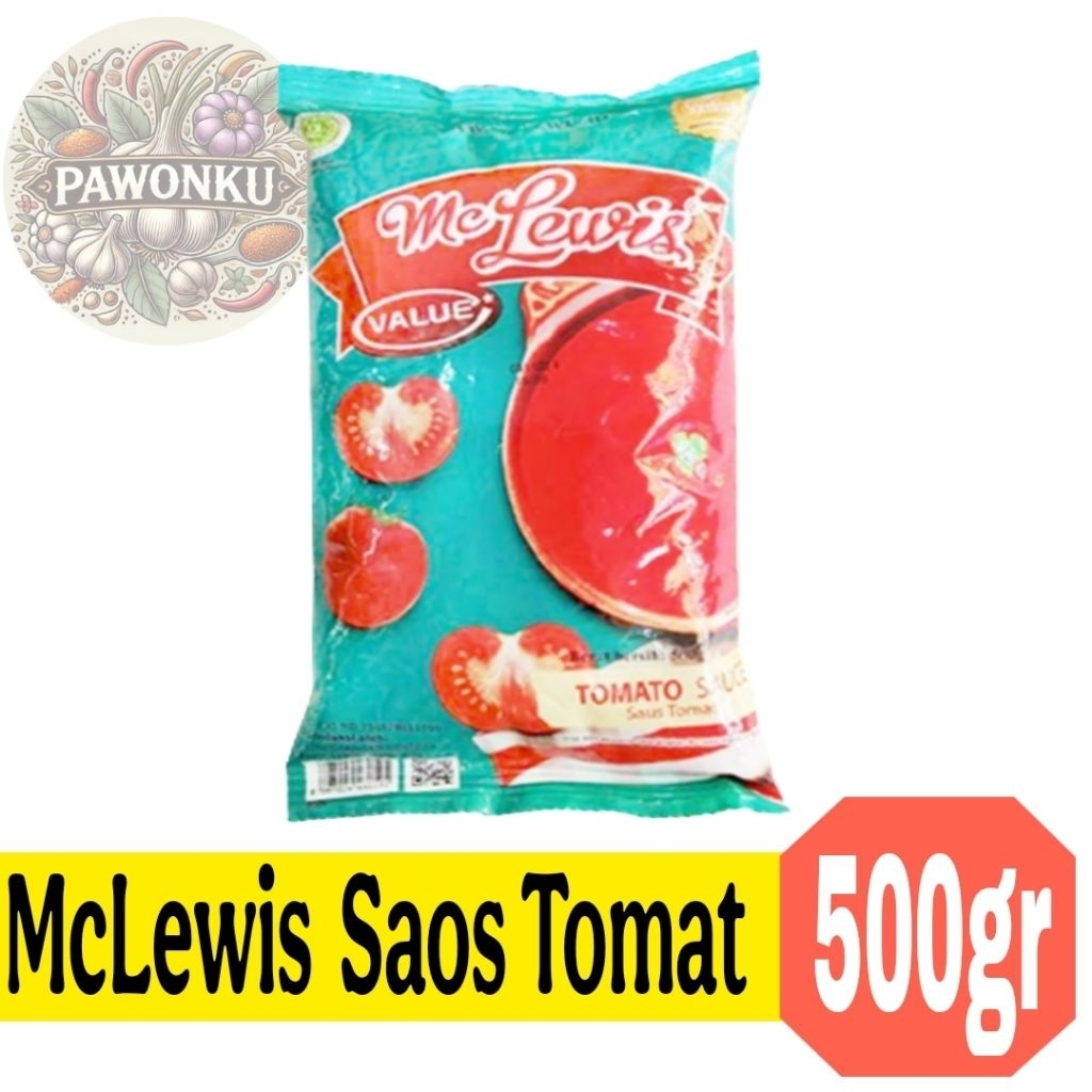 

McLewis Saos Tomat Bag 500gr