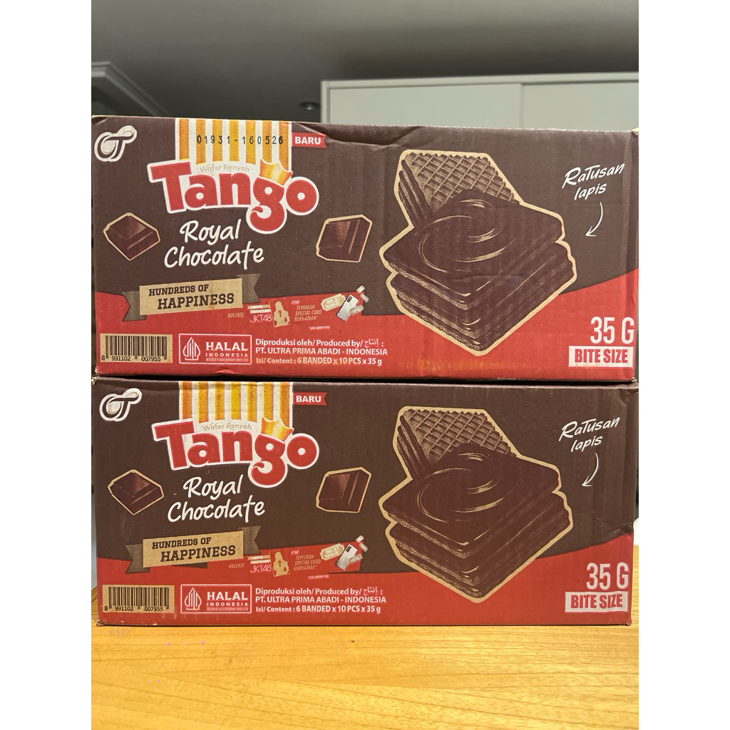 

TANGO ROYAL CHOCOLATE KARTONAN DUS 6 BANDED X 10PCS x 35G