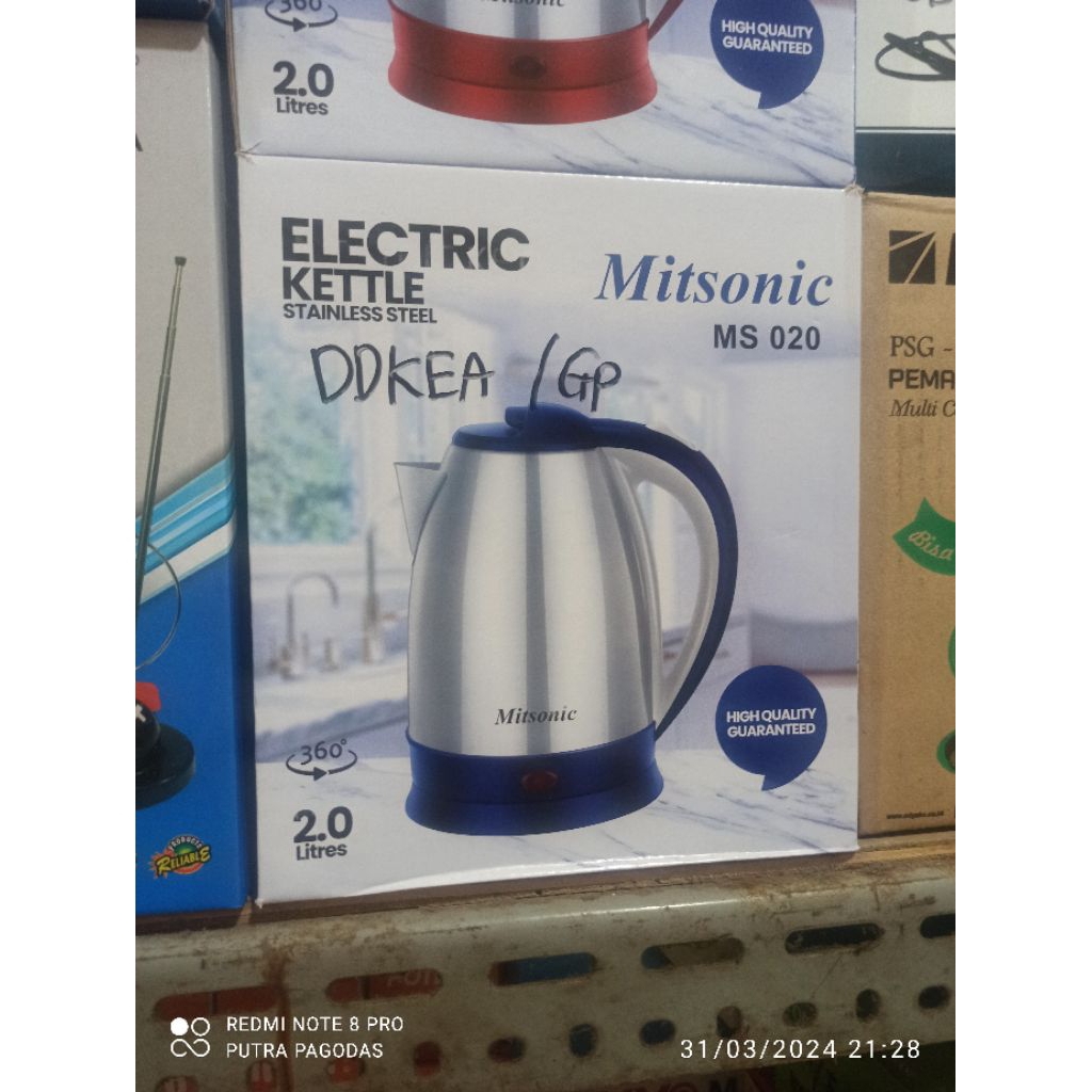 Teko Listrik 2 Liter