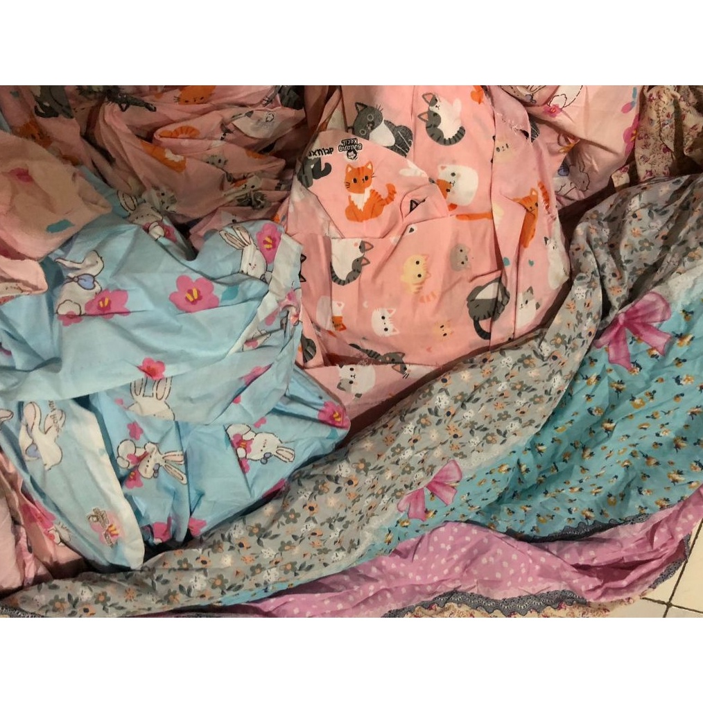 KODE K32D kain katun star kiloan bahan lembut dan adem