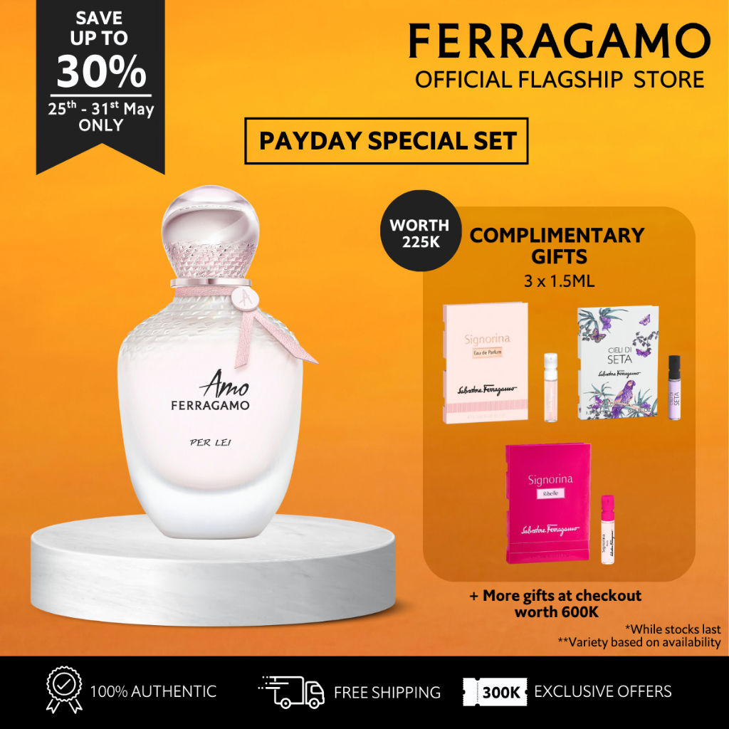 Ferragamo Amo Per Lei EDP 100ml - Parfum Wanita