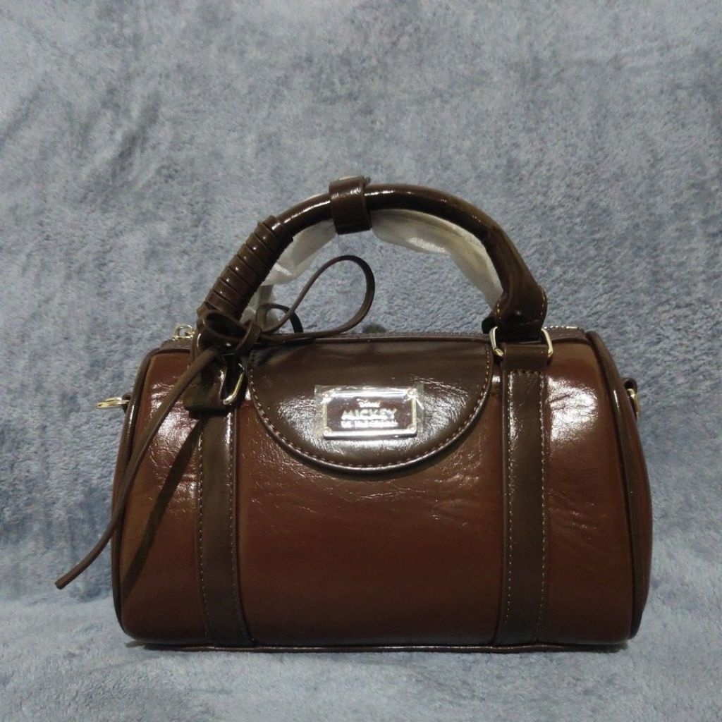 TAS DISNEY MICKEY COKLAT SPEEDY