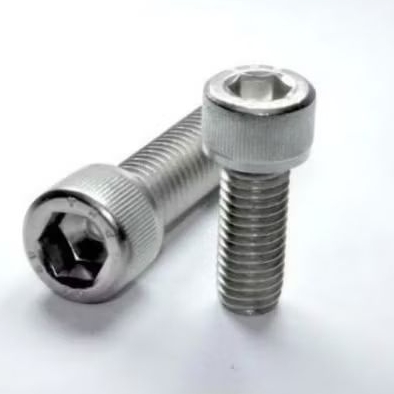 baut L stainless M8X20 pitch 1.25 drat baut 12