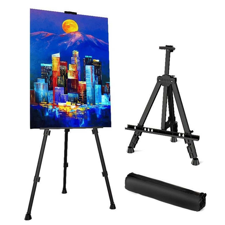 

KODE G25W Stand Lukis Standar Holder Papan Kanvas Lukisan Easel Melukis Standing