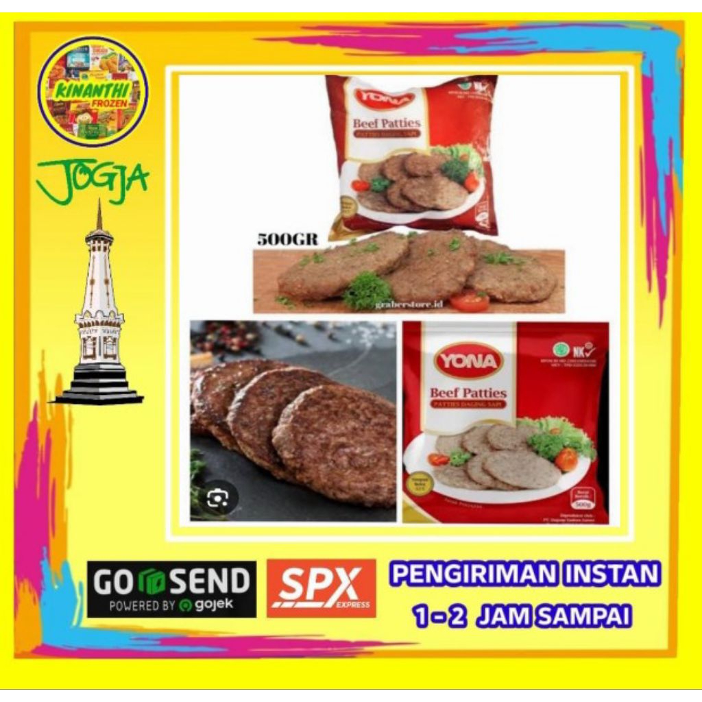 

Yona beef patties 500 gr