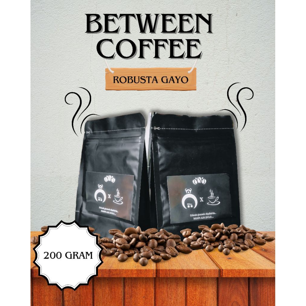

Kopi Robusta Asli 100% (200gram)