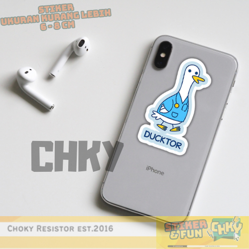

Stiker Sticker Vinyl Laminasi DUCKTOR