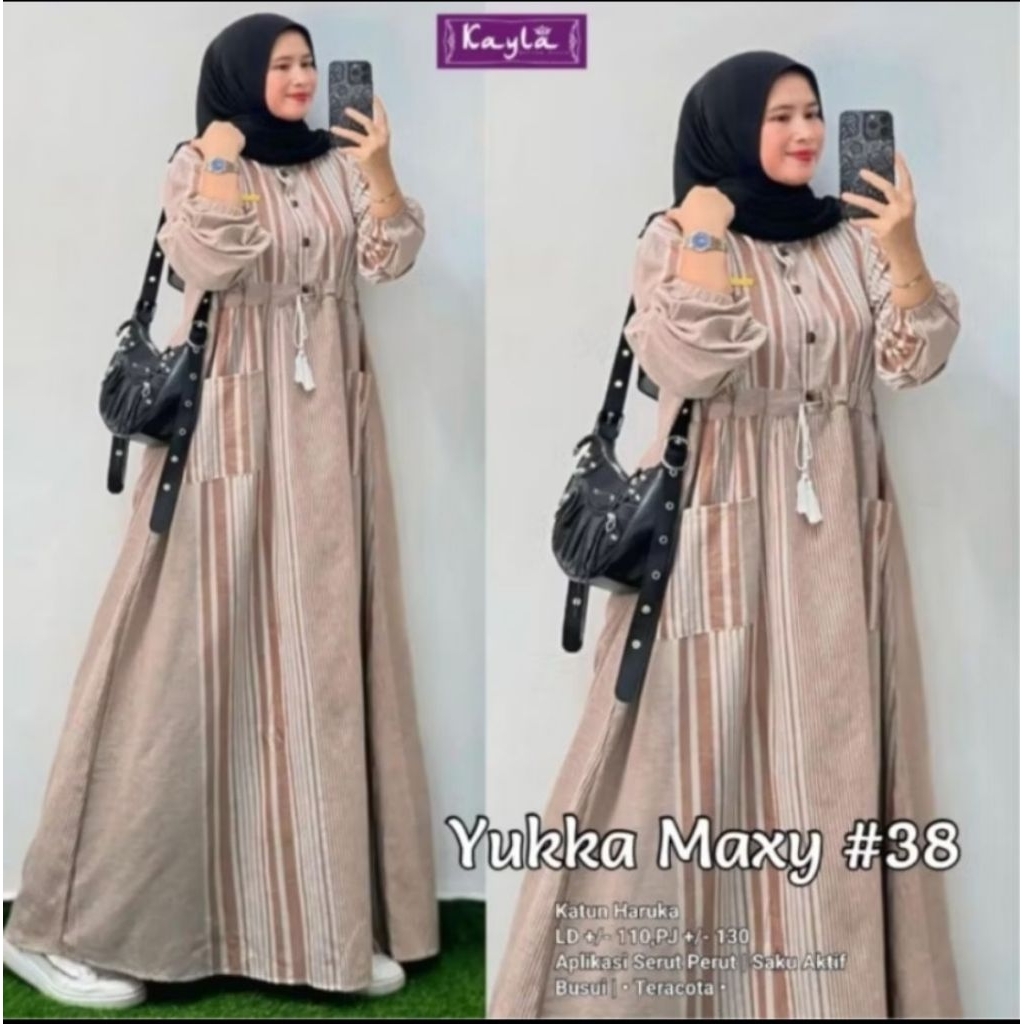 GAMIS YUKA MAXY #38 TALI PINGGANG SERUT