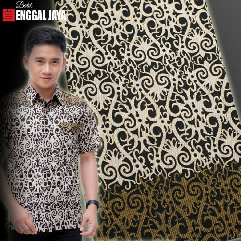 kain batik motif suku asmat printing batik Pekalongan Jawa cod kain meteran panjang