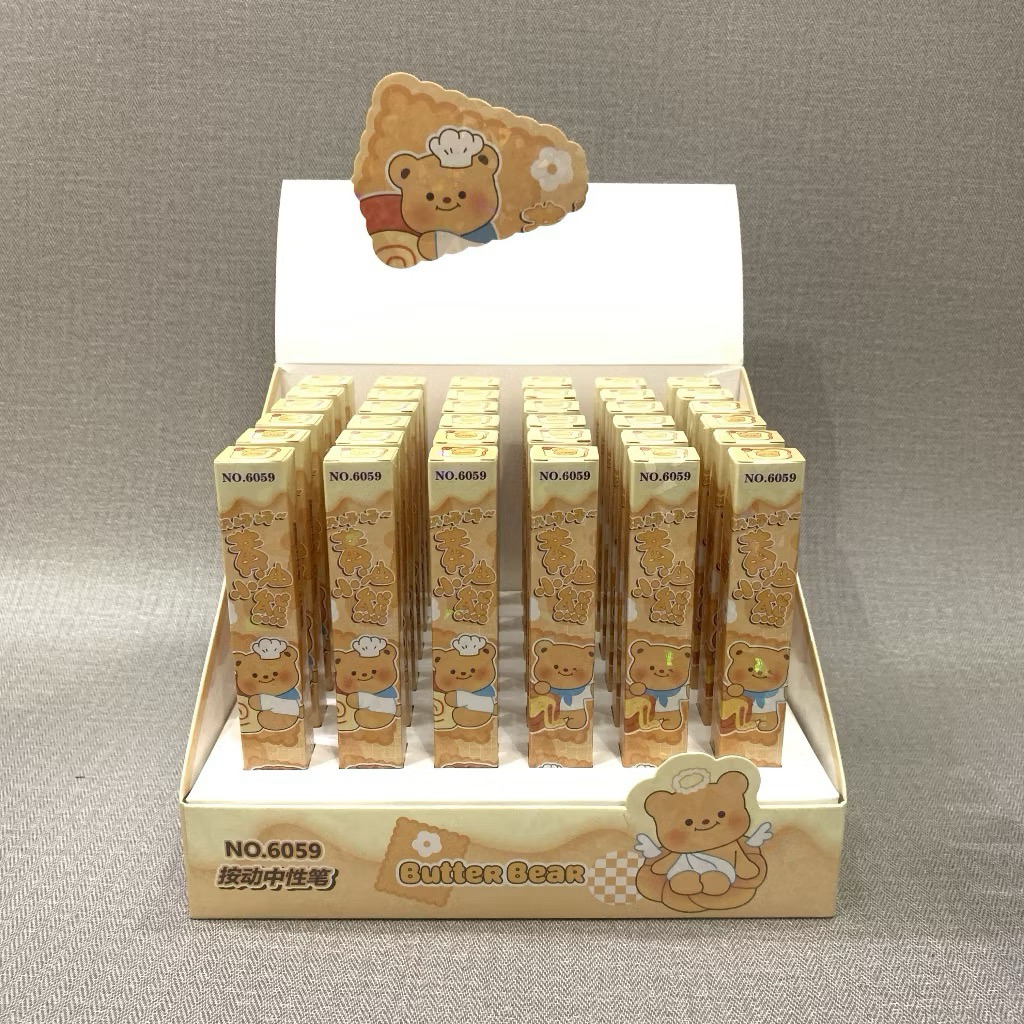 

PULPEN GEL BLIND BOX BUTTER BEAR PEN CETEK MEKANIK PEN CETEK MISTERI BUTTER BEAR BERUANG MADU LUCU TERMURAH PEN CETEK BB BUTTER BEAR