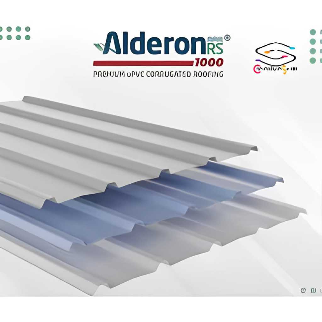 Alderon Rs 1000 Single Layer 30cm-200cm Putih / Atap Kanopi Jendela / ATAP RUMAH MODERN