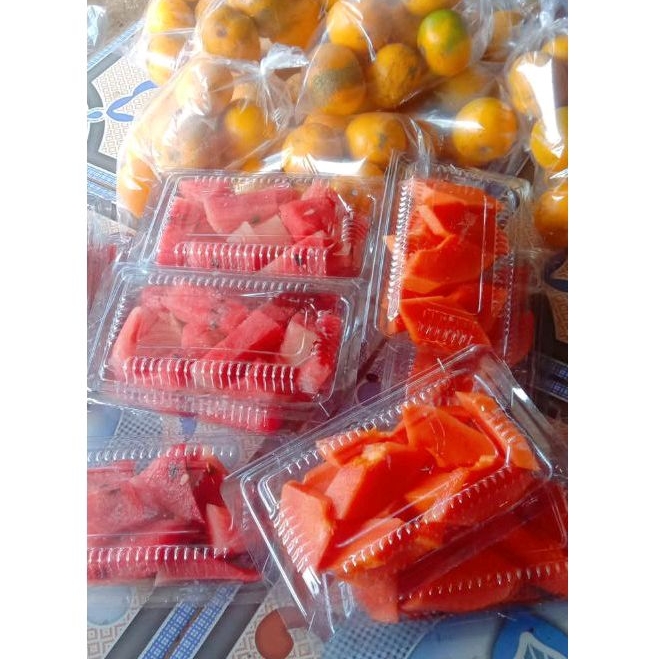 

Semangka Segar Buah Semangko Potong Mika 500gr