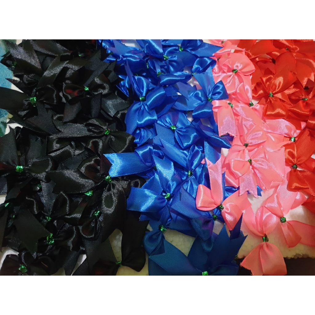 

(50pcs)pita siap pakai satin 2cm