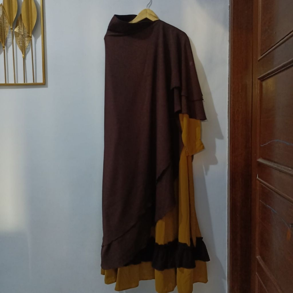PRELOVED - RUBY HIJAB Gamis Set Khimar
