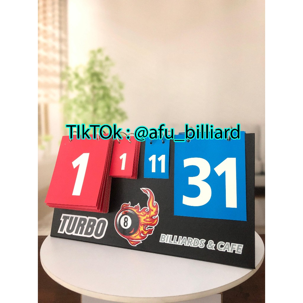 Papan Skor CUSTOM / Score Board CUSTOM untuk BILLIARD, PADEL, VOLY, FUTSAL