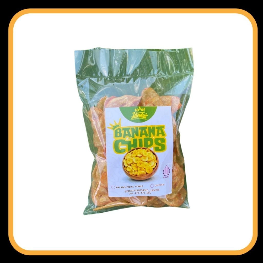 

keripik pisang raja nangka - rasa original 100 gram