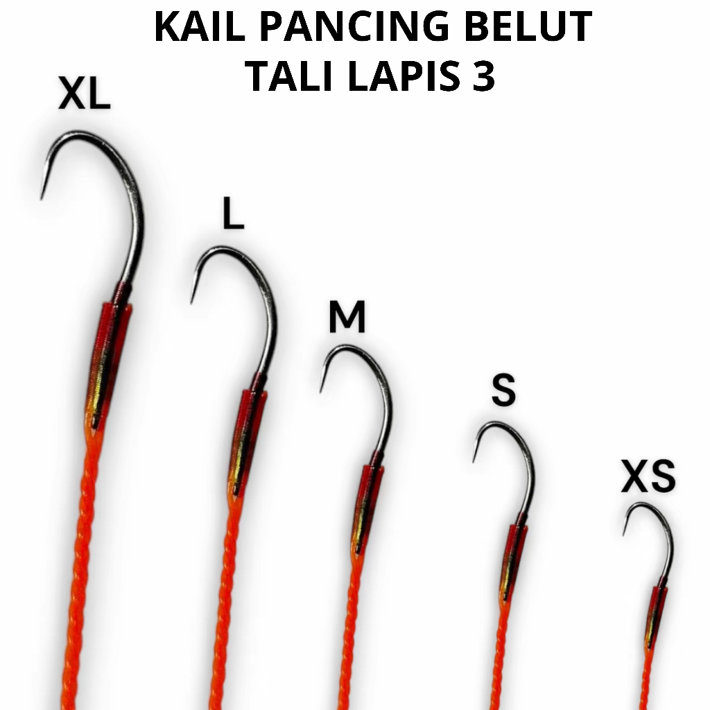 kail pancing belut uruk belut anti mocel kekuatan terjamin - urek belut termurah