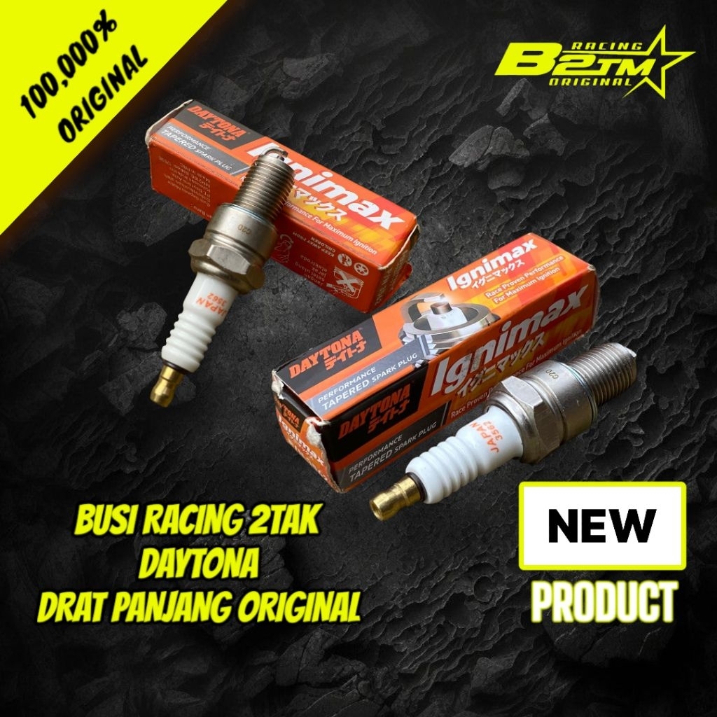 Busi racing 2 tak Daytona Drat panjang busi racing daytona busi racing ninja busi racing rx king bus