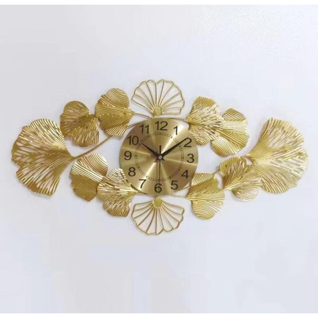 Jam dinding merak jam jumbo luxury jam mewah hiasan dinding jam mewah