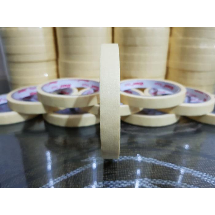 

Masking Tape/Lakban Kertas 0.5 inch Per Pcs
