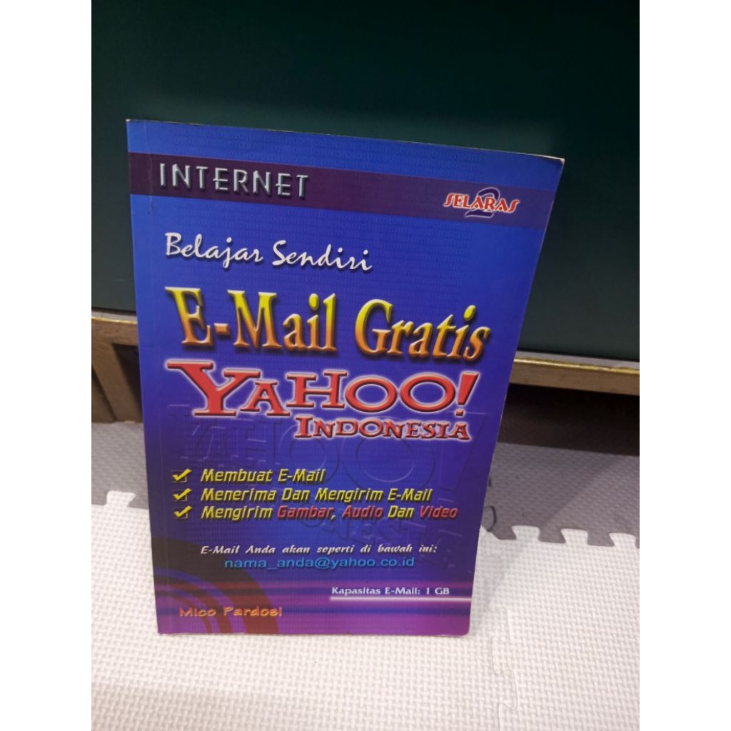 Buku Belajar Sendiri Email Gratis Yahoo Indonesia ORIGINAL preloved