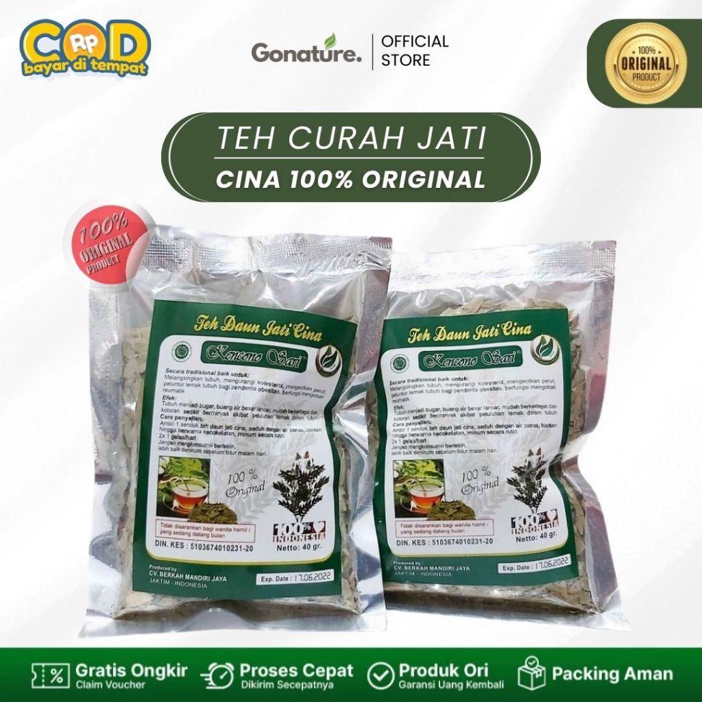 

Teh Daun Jati Cina Kencono Sari - Teh Daun Jati Cina Teh Pelangsing Alami untuk Turunkan Berat Badan