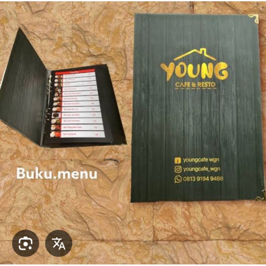 

Buku menu,resto,logo print.a4