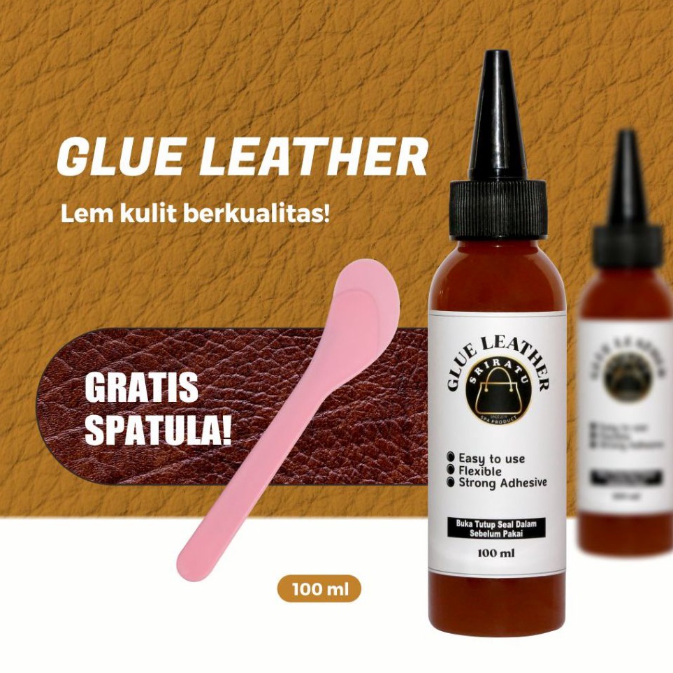 KODE D47K Glue Leather  1ml  Lem Perekat Reparasi Tas Kulit dan Sintetis