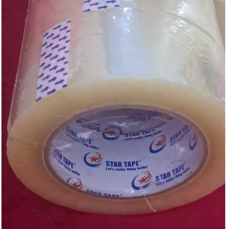 

PGATK-HARGA GROSIR 1 SLOP (6 PCS) LAKBAN BENING 200 YARD. MERK STAR TAPE