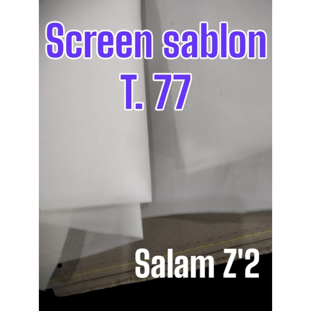 kain monyl screen sablon T. 77