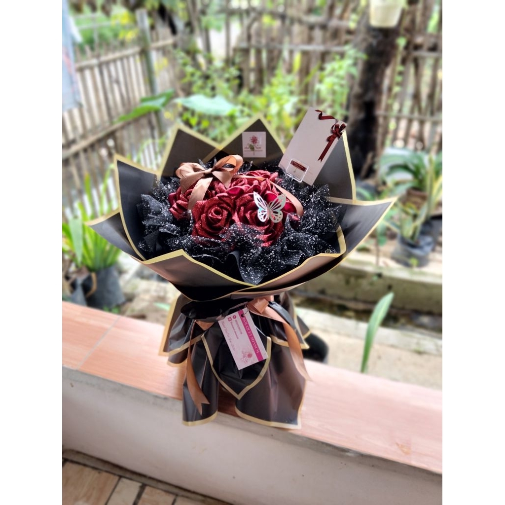 

buket pita/ buket satin / buket pita satin