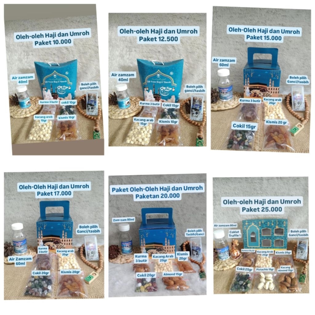 

Bingkisan Oleh2 Haji & Umroh