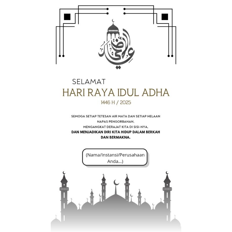 

Desain Poster Idul Adha 1446 H