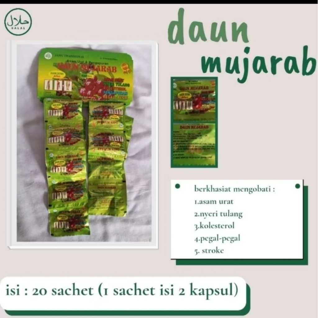 

New !! Daun Mujarap @original