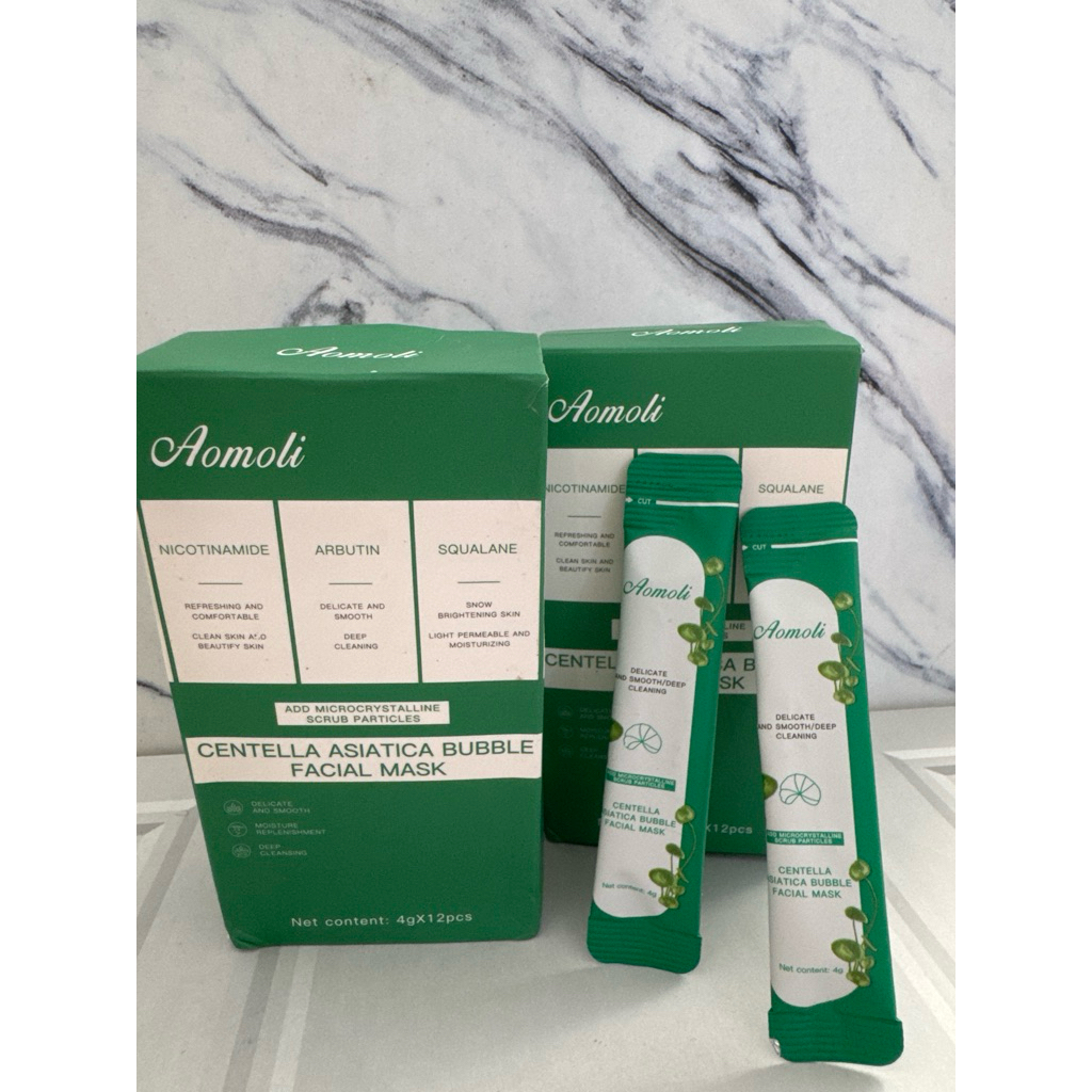 AOMOLI CENTELLA BUBBLE FACIAL MASK