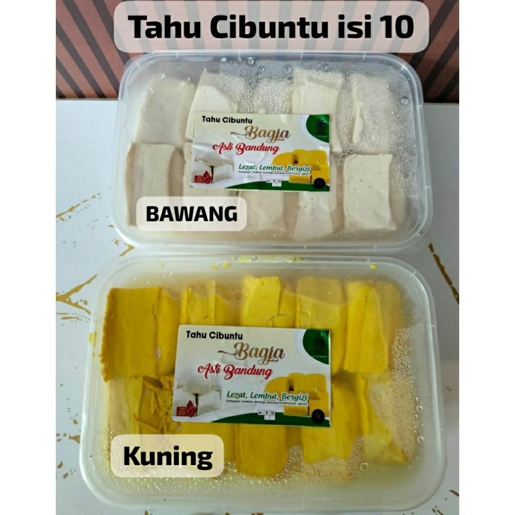 

Tahu Kuning Cibuntu isi 10pcs | Tahu Cibuntu | Tahu Bandung | Tahu khas Bandung
