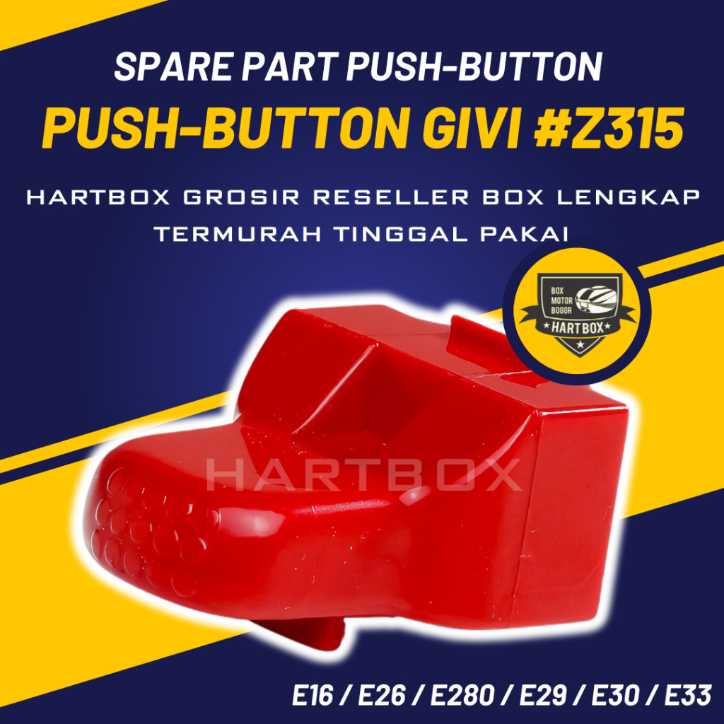 spare part push-button givi #Z315 E16 / E26 / E280 / E29 / E30 / E33 | Z315 push button givi