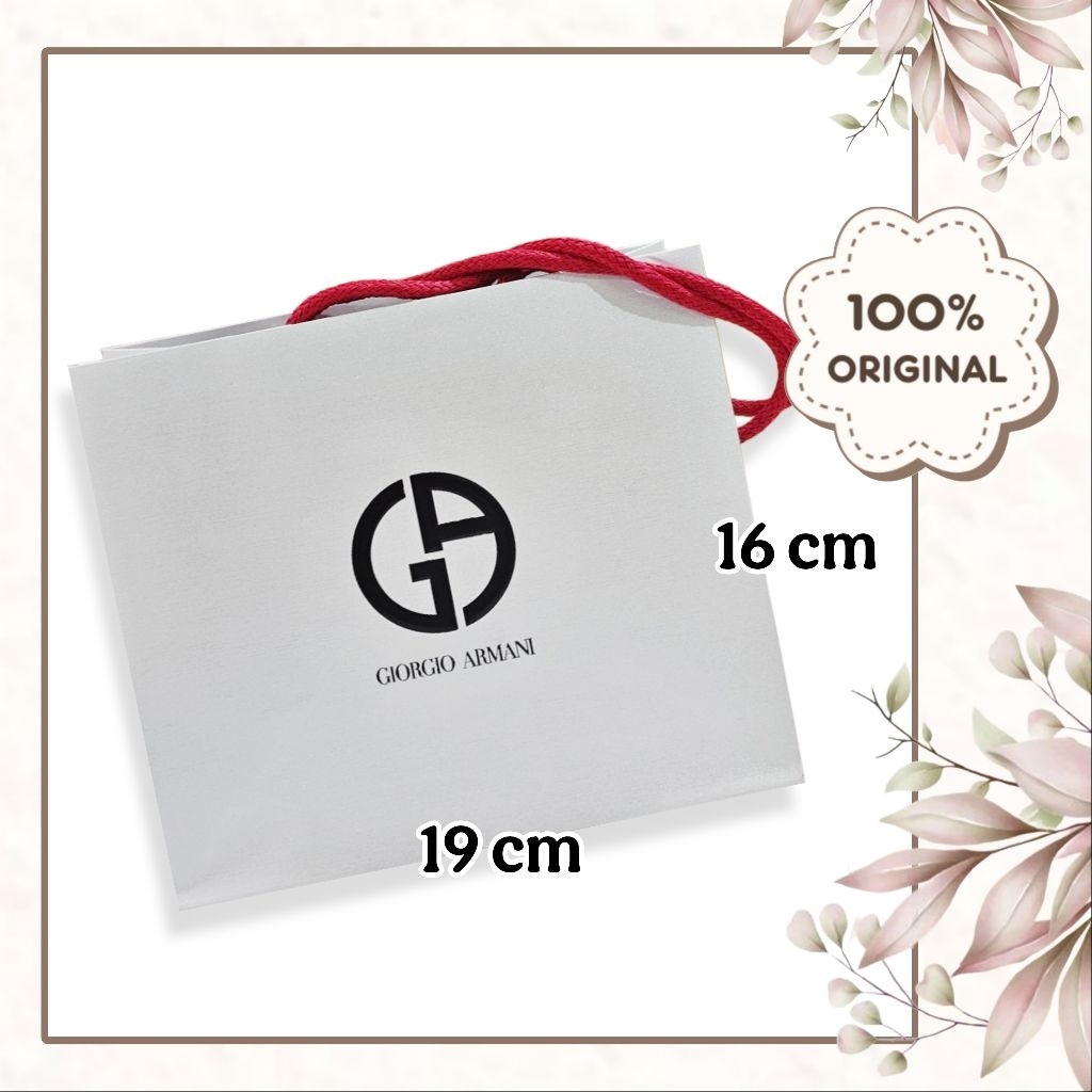 

LIMITED EDITION [ A*RMANI/ARMANI ] ACCESORIES GIFT-CARD, PAPER-BAG, HARD-BOX & GOODIE-BAG PAPERBAG