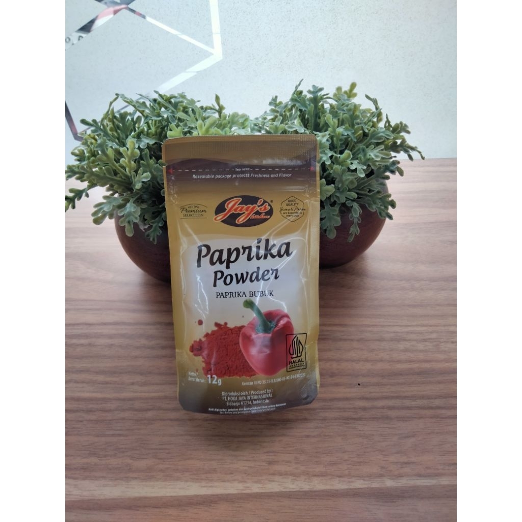 

jay's paprika powder 12g
