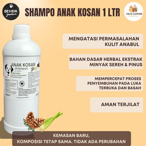 RETATARU. SHAMPO ANTI JAMUR SHAMPO ANAK KOSAN ANTI JAMUR AMPUH KUCING ANJING / SCABIES / DEMODEX /