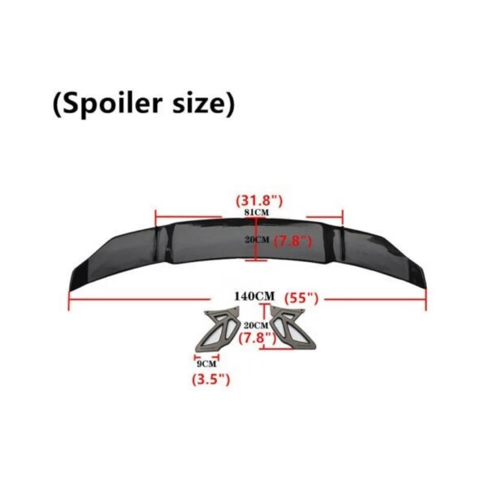 GT wing spoiler BWM civic import